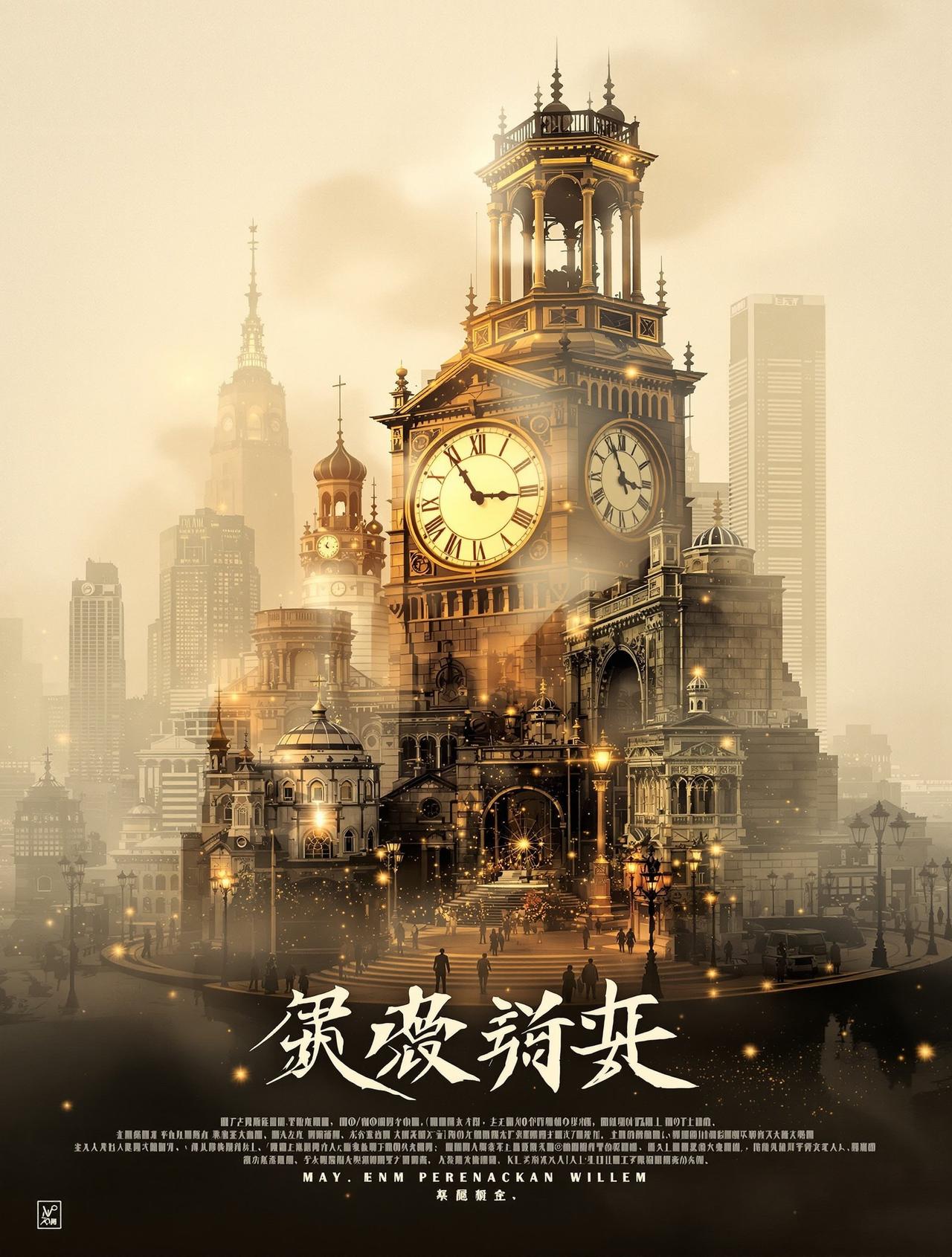 时光旅人 海报 - 穿越爱情影视作品，由桃子视频出品